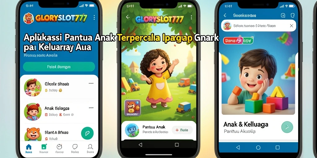 Tampilan antarmuka GLORYSLOT777 yang intuitif untuk memantau anak.