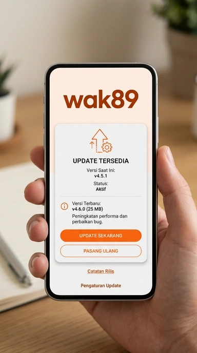 Riwayat Versi Wak89 untuk Pengguna Android